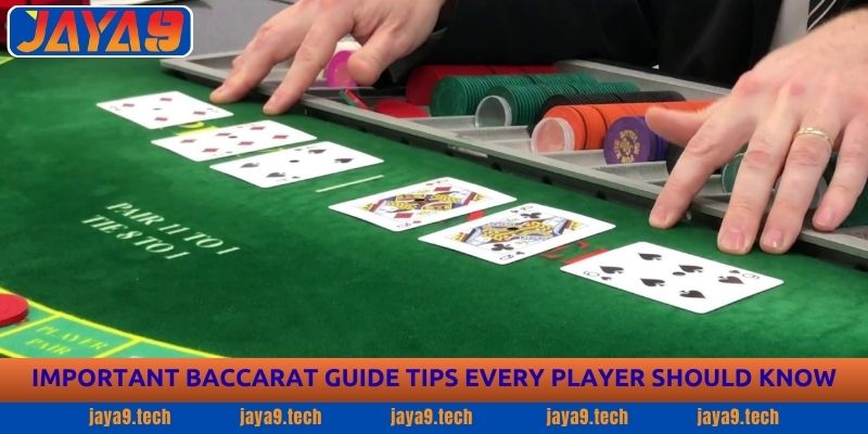 Baccarat Guide - Master the Game with Smart Strategies at Jaya9 4 Important Baccarat Guide Tips Every Player Should Know