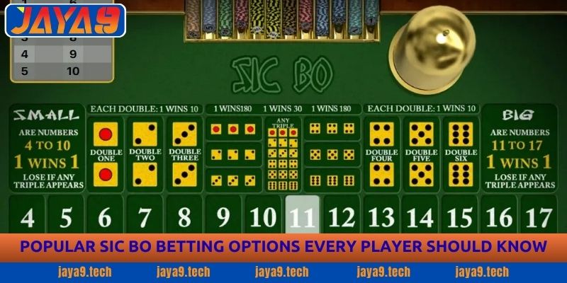 Sic Bo Guide - Complete Strategy Guide for Players Jaya9 4 Popular Sic Bo Guide Betting Options Every Player Should Know