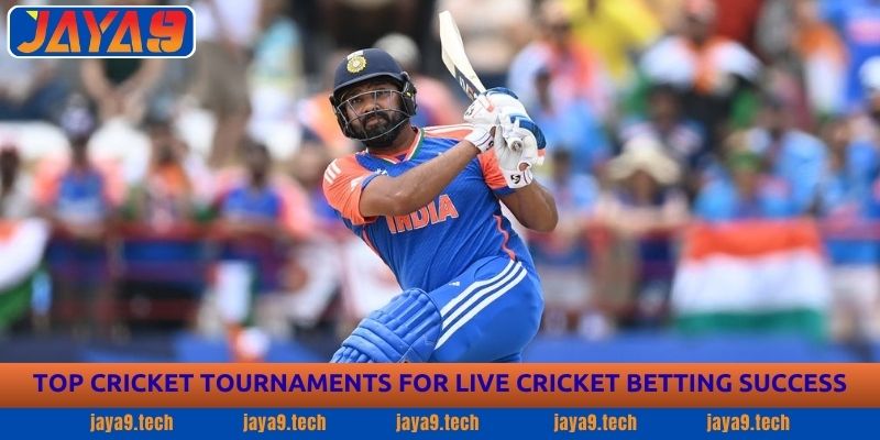 Live Cricket Betting Guide - Expert Tips to Win | JAJA9 2 Top Cricket Tournaments for Live Cricket Betting Success